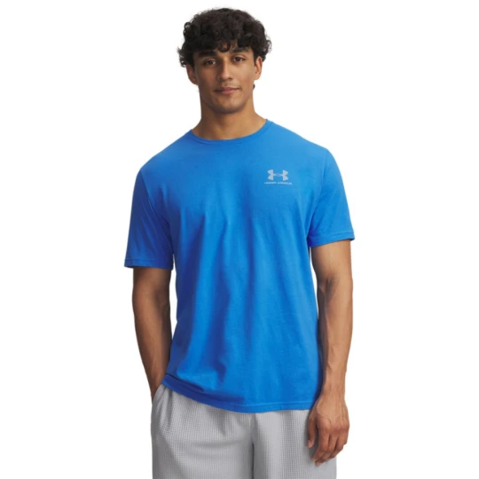 Zdjęcie produktu Męski t-shirt z nadrukiem Under Armour UA M Sportstyle LC SS - niebieski