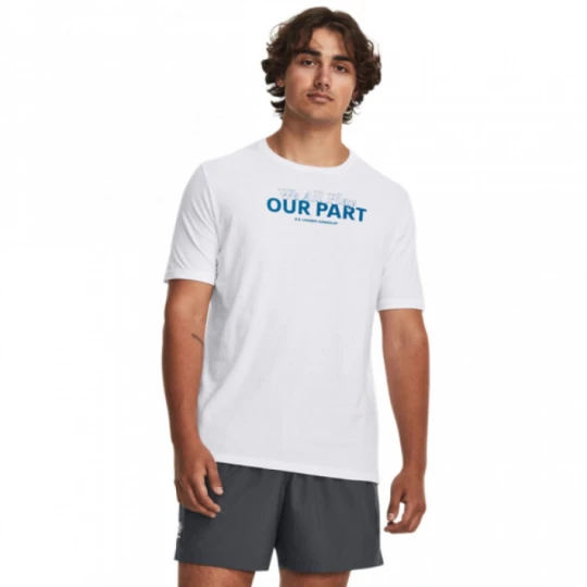 Zdjęcie produktu Męski t-shirt z nadrukiem Under Armour UA We All Play Our Part Short Sleeve