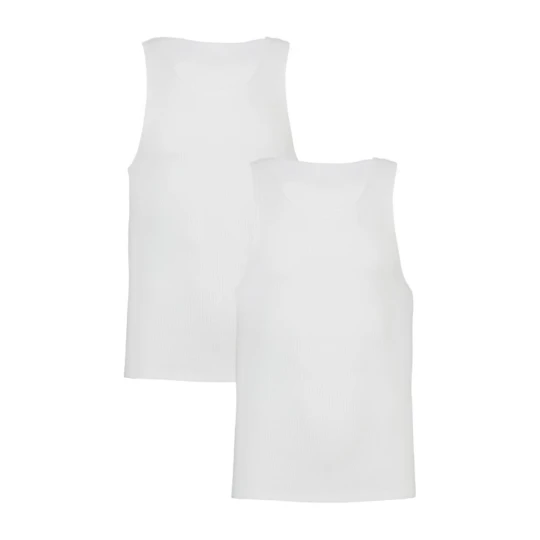 Zdjęcie produktu Męski tank top (2-pack) Under Armour Performance Tank Underwear Shirt - biały