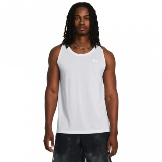 Zdjęcie produktu Męski top do biegania Under Armour UA Launch Singlet - biały