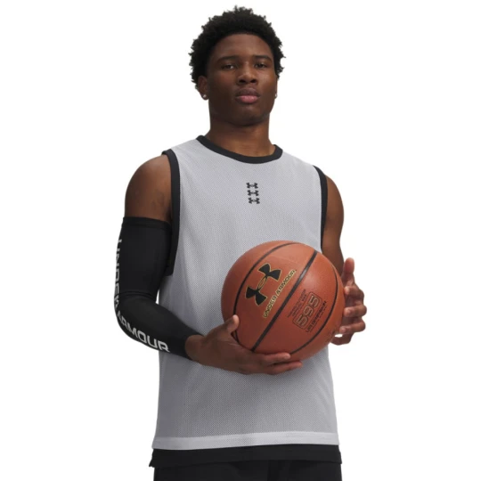 Zdjęcie produktu Męski top do koszykówki Under Armour UA Hoops 695 Tank - biały