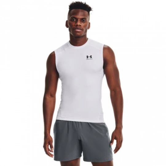 Zdjęcie produktu Męski top treningowy Under Armour UA HG Armour Comp SL - biały