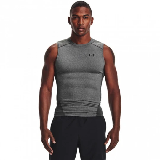 Zdjęcie produktu Męski top treningowy UNDER ARMOUR UA HG Armour Comp SL - szary