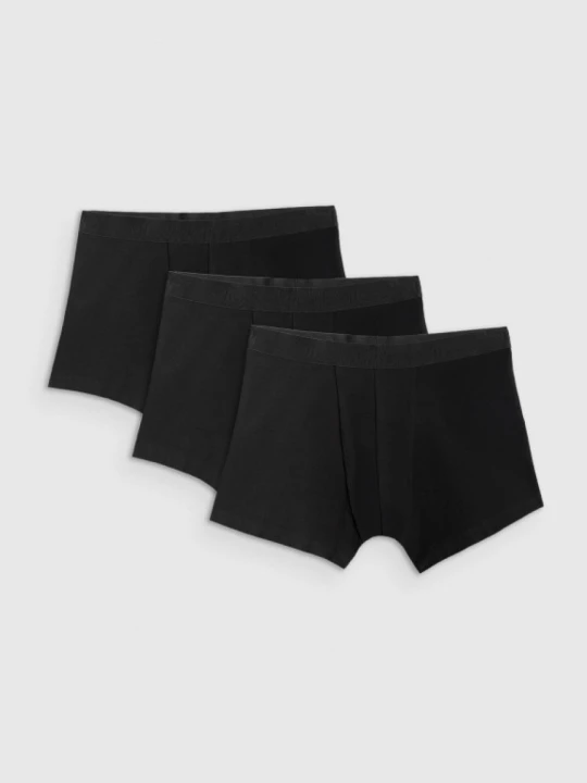 Zdjęcie produktu Męskie bokserki (3-pack) 4F 4FRSS26UBXSM103 - czarne