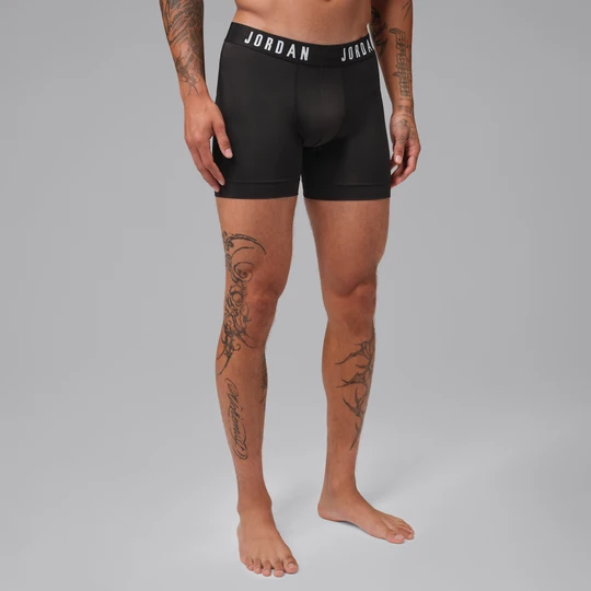 Zdjęcie produktu Męskie bokserki poliestrowe Dri-FIT Jordan (5 par) - Czerń