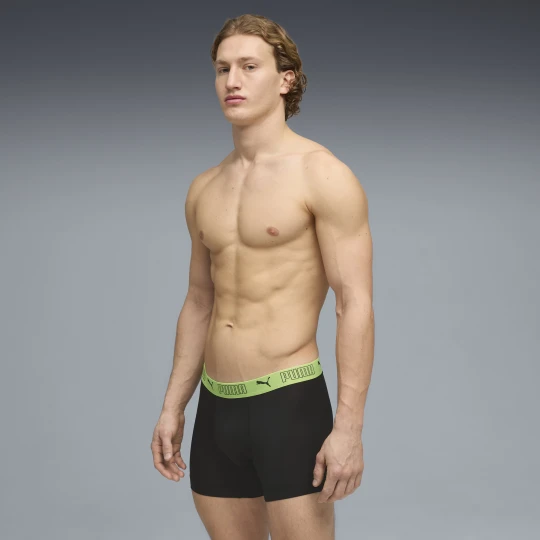 Zdjęcie produktu MÄ™skie bokserki z mikrofibry PUMA Sport (dwupak), OdzieÅ¼, Czarny