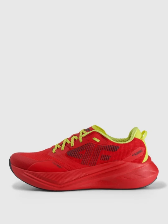 Zdjęcie produktu Męskie buty do biegania 4F Flow Run 1.0 4FRSS25FSPOM160 - czerwone