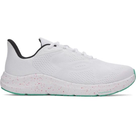 Zdjęcie produktu Męskie buty do biegania Under Armour UA Charged Pursuit 4 Big Logo - białe