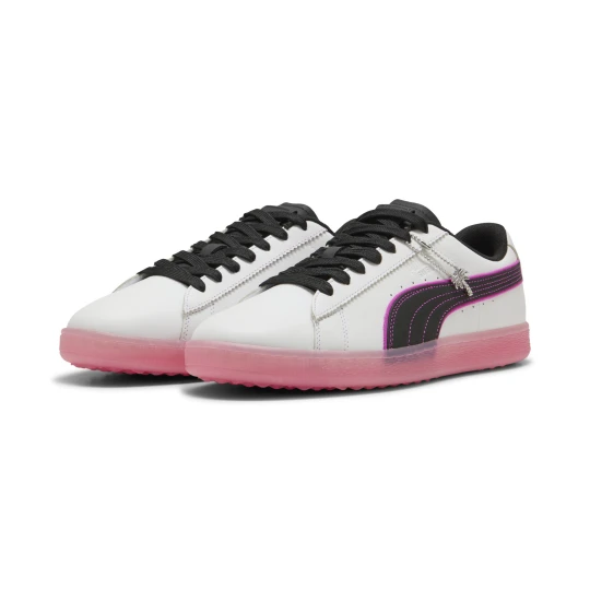 Zdjęcie produktu Męskie buty golfowe PUMA x PALM TREE CREW Suede G, Akcesoria, Biały