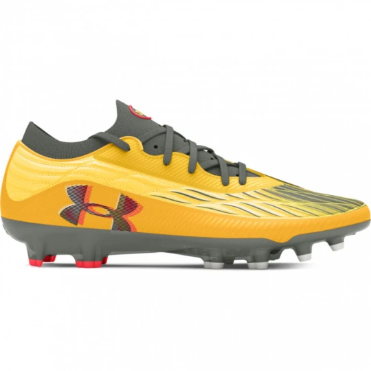 Zdjęcie produktu Męskie buty piłkarskie korki lanki Under Armour UA Magnetico Elite 4 Fg - żółte