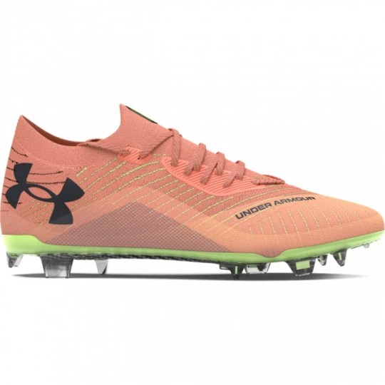 Zdjęcie produktu Męskie buty piłkarskie korki lanki Under Armour UA Shadow Elite 2 FG - pomarańczowe