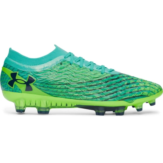 Zdjęcie produktu Męskie buty piłkarskie korki Under Armour UA Magnetico Elite 5 FG - zielone
