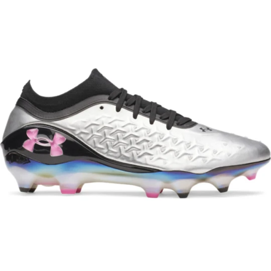 Zdjęcie produktu Męskie buty piłkarskie korki Under Armour UA Magnetico Elite 6 RCS FG - srebrne