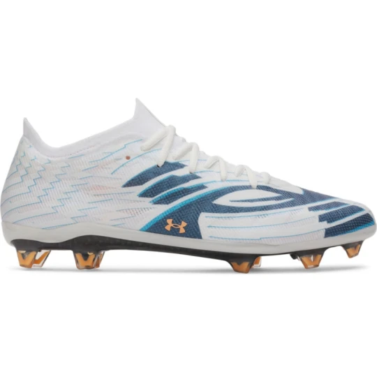 Zdjęcie produktu Męskie buty piłkarskie korki Under Armour UA Shadow Elite 4 Mach FG - białe