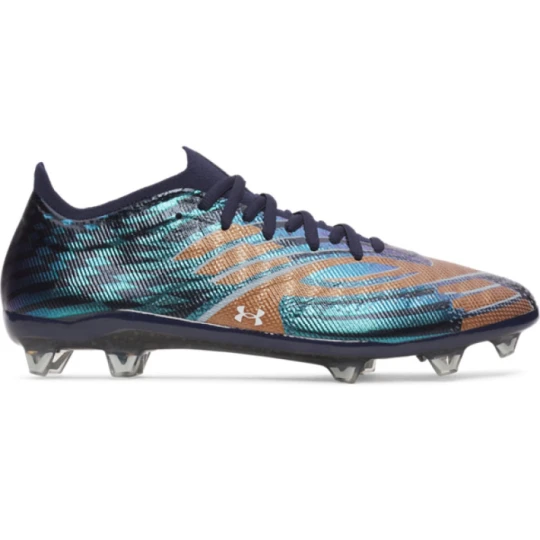 Zdjęcie produktu Męskie buty piłkarskie korki Under Armour UA Shadow Elite 4 Mach FG - granatowe
