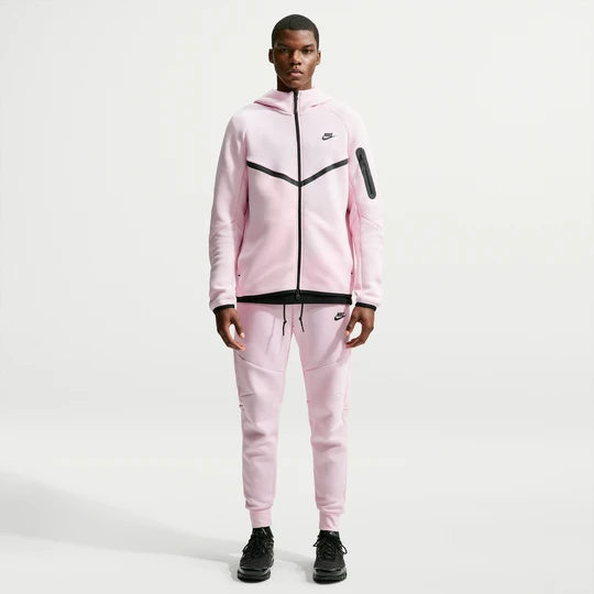 Zdjęcie produktu Męskie dzianinowe joggery Nike Tech - Różowy
