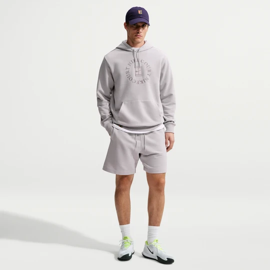 Zdjęcie produktu Męskie dzianinowe spodenki do tenisa Dri-FIT NikeCourt Heritage - Fiolet