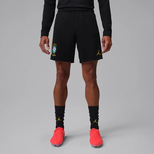 Zdjęcie produktu Męskie dzianinowe spodenki piłkarskie Jordan Dri-FIT Brazylia Academy Pro - Czerń