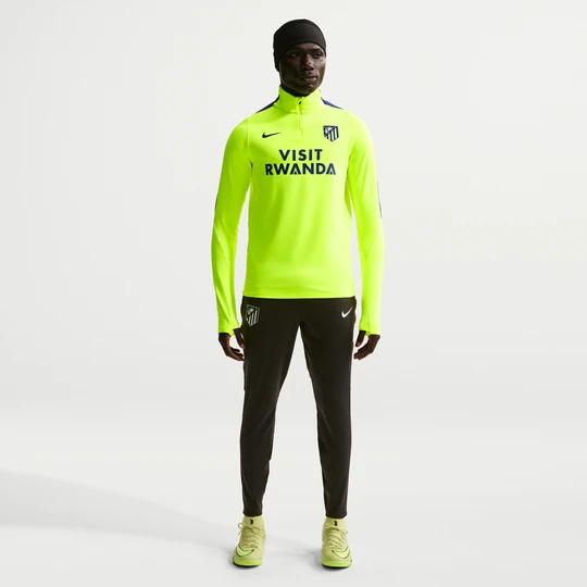 Zdjęcie produktu Męskie dzianinowe spodnie piłkarskie Nike Dri-FIT Atlético Madryt Strike - Czerń