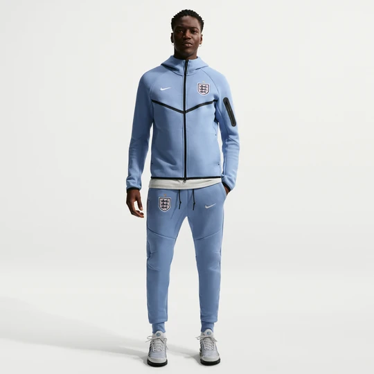 Zdjęcie produktu Męskie joggery piłkarskie Nike Anglia Tech Fleece - Niebieski