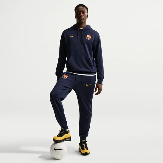 Zdjęcie produktu Męskie joggery piłkarskie Nike FC Barcelona Club - Niebieski