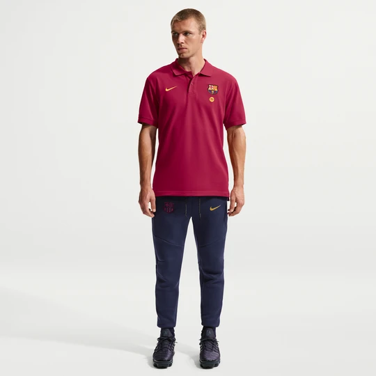Zdjęcie produktu Męskie joggery piłkarskie Nike FC Barcelona Tech Fleece - Niebieski