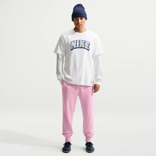 Zdjęcie produktu Męskie joggery z dzianiny dresowej Nike Club - Różowy