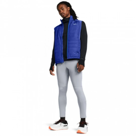 Zdjęcie produktu Męskie legginsy do biegania Under Armour Qualifier Elite Cold Tight - szare