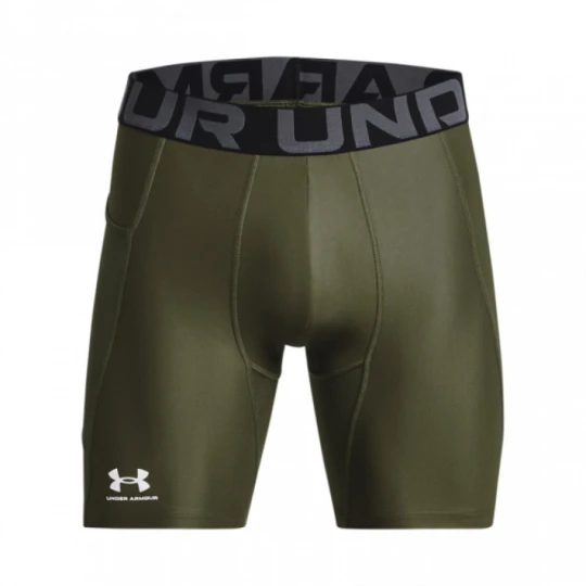 Zdjęcie produktu Męskie legginsy krótkie treningowe Under Armour UA HG Armour Shorts - khaki