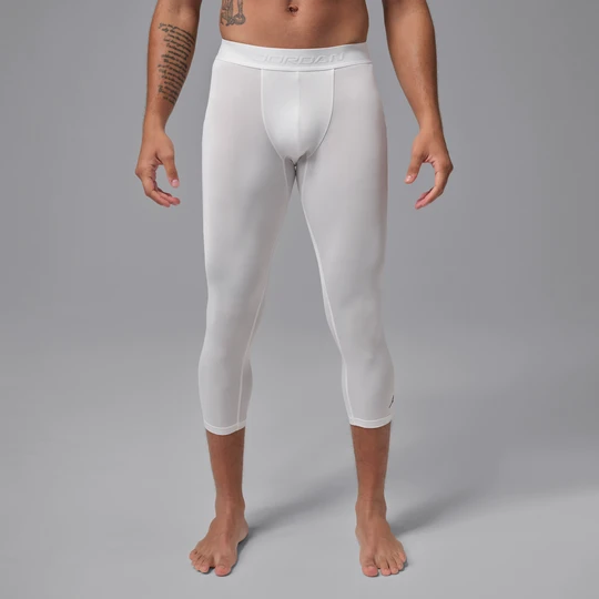 Zdjęcie produktu Męskie legginsy o długości 3/4 Dri-FIT Jordan Sport Essentials - Biel