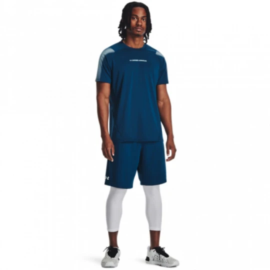 Zdjęcie produktu Męskie legginsy treningowe Under Armour UA Heat Gear Armour 3 / 4 Legging - białe