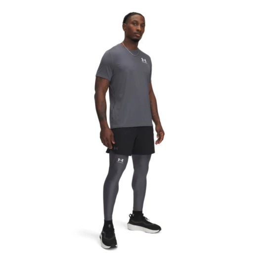 Zdjęcie produktu Męskie legginsy treningowe Under Armour UA HG Armour Leggings - szare