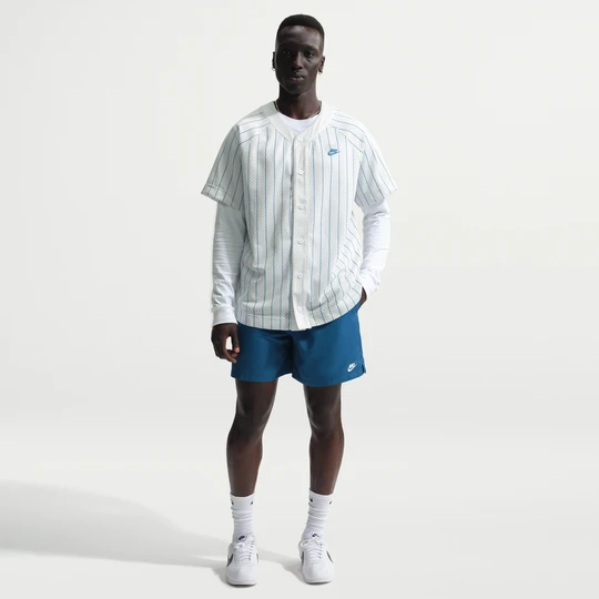 Zdjęcie produktu Męskie luźne spodenki z tkaniny Nike Club - Niebieski