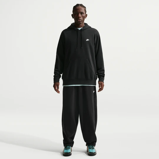 Zdjęcie produktu Męskie oversizowe spodnie z dzianiny dresowej Nike Club - Czerń