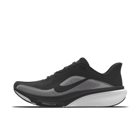 Zdjęcie produktu Męskie personalizowane buty do biegania po asfalcie Nike Pegasus 42 By You (szerokie) - Czerń