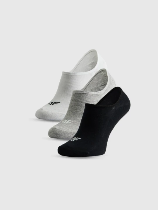 Zdjęcie produktu Męskie skarpetki stopki (3-pack) 4F 4FRSS26USOCM0833 - multikolor