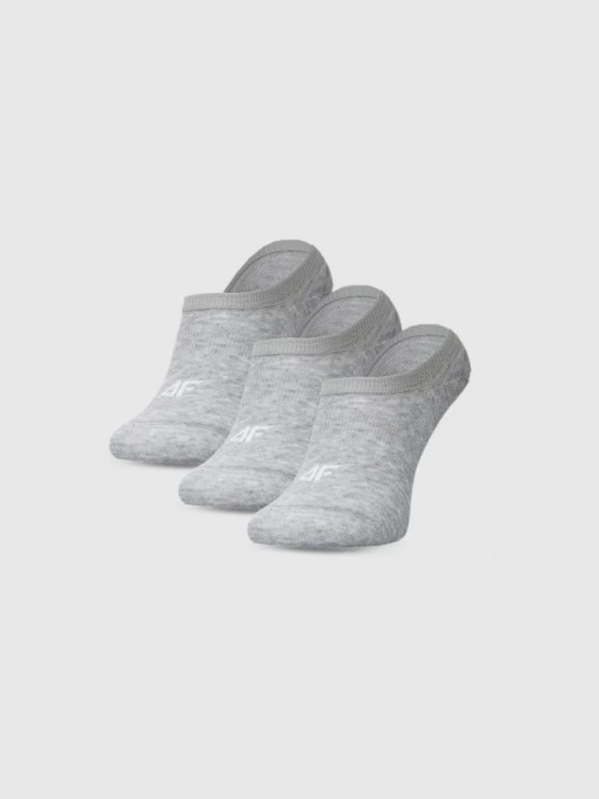 Zdjęcie produktu Męskie skarpetki stopki 4F (3-pack) 4FWMM00USOCM477 - szare