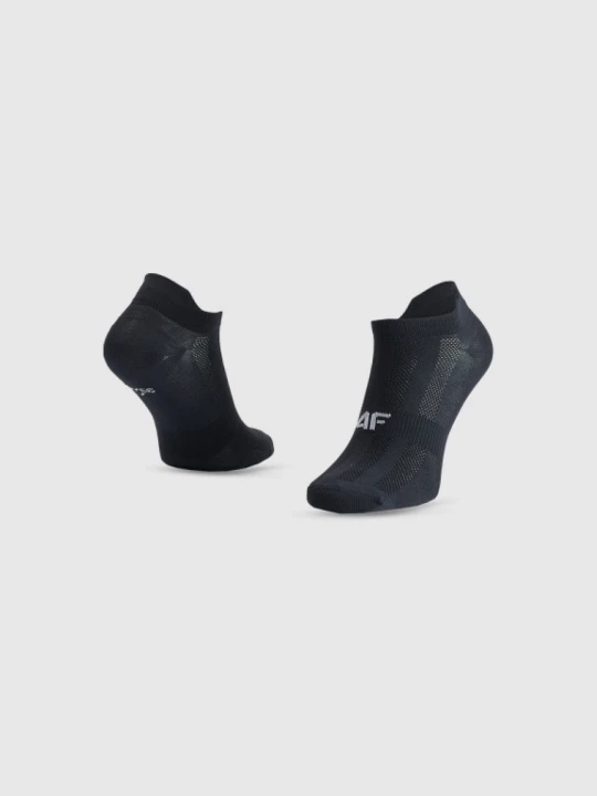 Zdjęcie produktu Męskie skarpetki treningowe niskie (3-pack) 4F 4FWMM00UFSOM374 - czarne