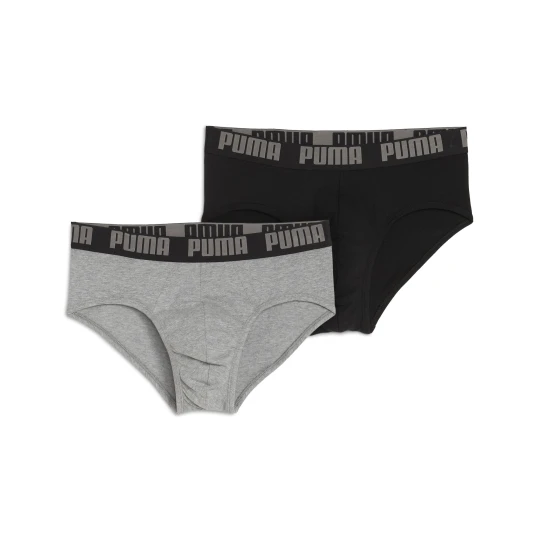 Zdjęcie produktu Męskie slipy PUMA, pary, Odzież, Szary