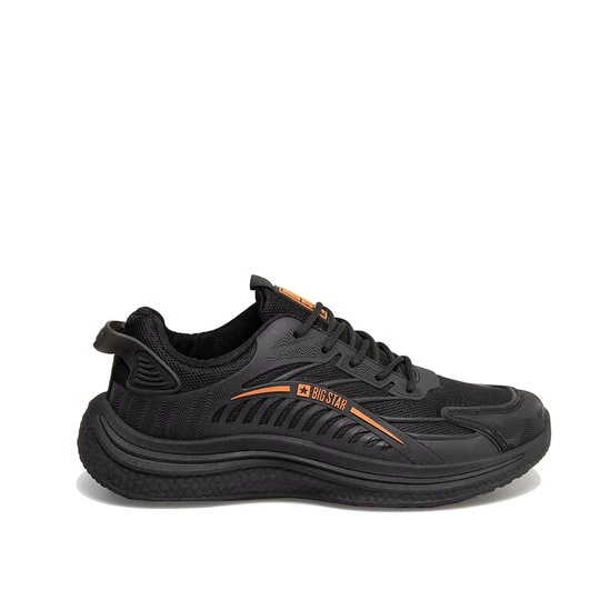 Zdjęcie produktu Męskie sneakersy czarne BIG STAR SHOES RR174559