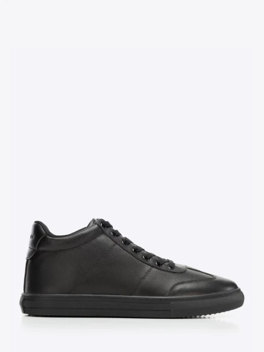 Zdjęcie produktu Męskie sneakersy z naturalnej skóry licowej czarne Wittchen