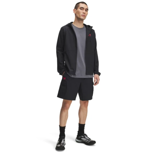 Zdjęcie produktu Męskie spodenki cargo Under Armour UA Vibe Woven Cargo Short - czarne
