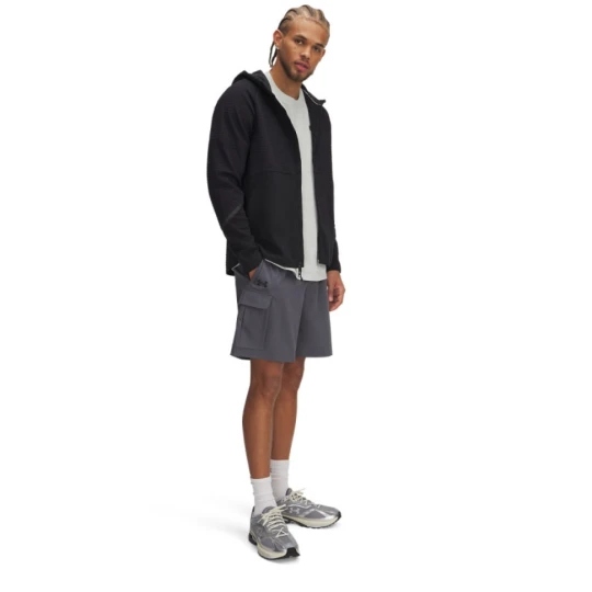 Zdjęcie produktu Męskie spodenki cargo Under Armour UA Vibe Woven Cargo Short - szare