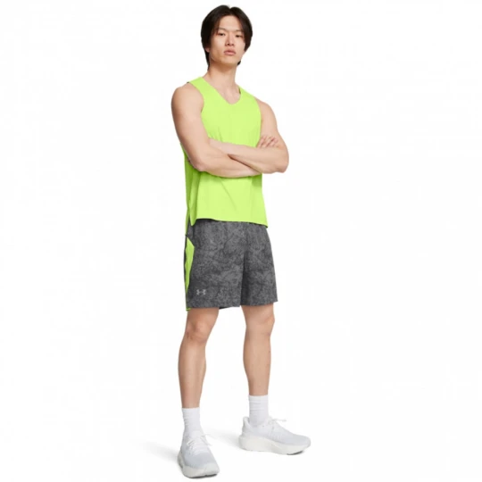 Zdjęcie produktu Męskie spodenki do biegania Under Armour Launch Pro 7'' Printed Short - szare