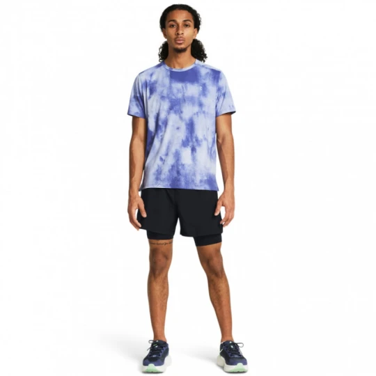 Zdjęcie produktu Męskie spodenki do biegania Under Armour UA Launch 5\'\' 2-in-1 Short - czarne