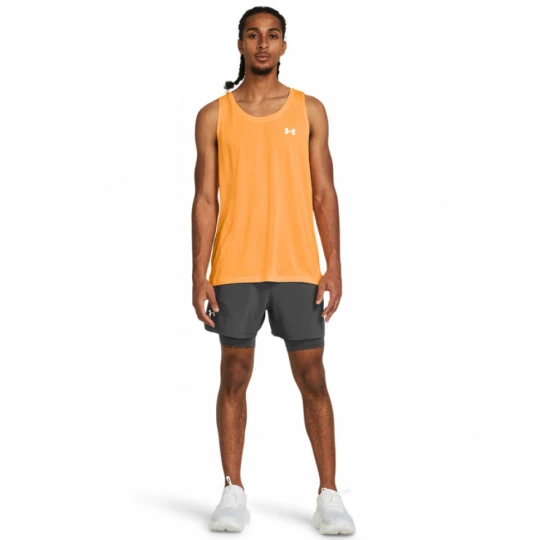Zdjęcie produktu Męskie spodenki do biegania Under Armour UA Launch 5'' 2-in-1 Short - szare