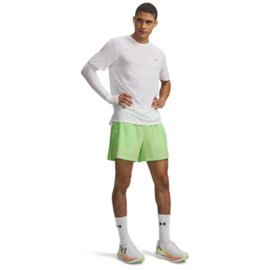 Zdjęcie produktu Męskie spodenki do biegania Under Armour UA Launch 5\'\' Short - zielone