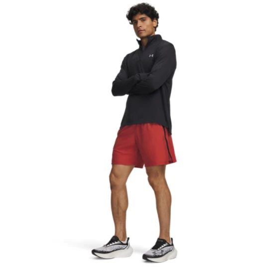 Zdjęcie produktu Męskie spodenki do biegania Under Armour UA Launch 7\'\' Short - pomarańczowa