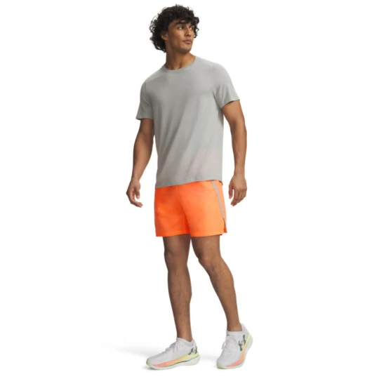 Zdjęcie produktu Męskie spodenki do biegania Under Armour UA Launch 7\'\' Short - koralowe