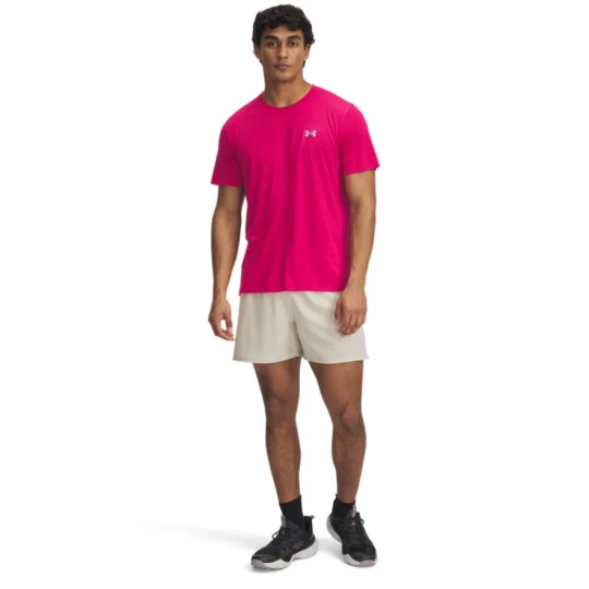 Zdjęcie produktu Męskie spodenki do biegania Under Armour UA Trail Run Launch Shorts - beżowe